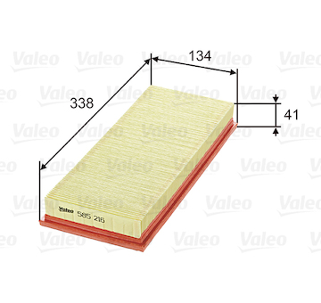 Vzduchový filtr VALEO 585216