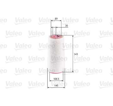 Vzduchový filtr VALEO 585617