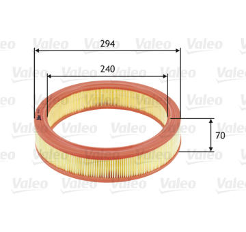 Vzduchový filtr VALEO 585633