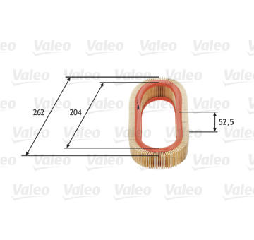 Vzduchový filtr VALEO 585641