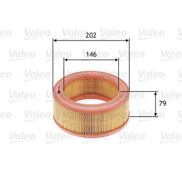 Vzduchový filtr VALEO 585642