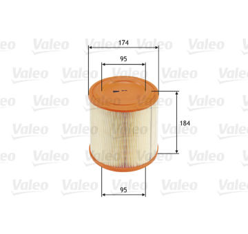 Vzduchový filter VALEO 585740