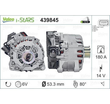 Generátor startéru VALEO 439845