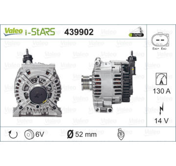 Generátor startéru VALEO 439902