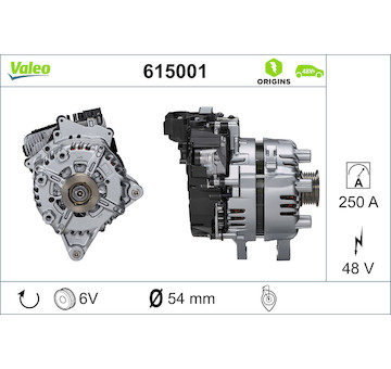 Generátor startéru VALEO 615001