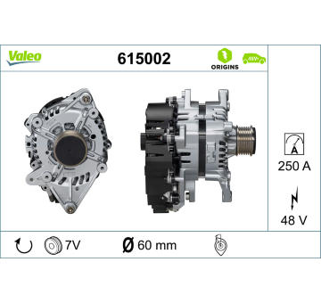 Generátor startéru VALEO 615002