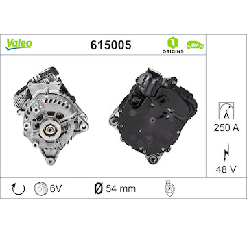 Generátor startéru VALEO 615005