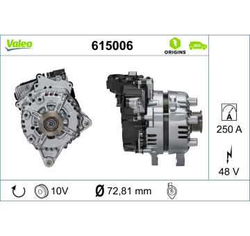 Generátor startéru VALEO 615006