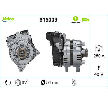 Generátor startéru VALEO 615009