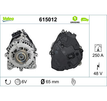 Generátor startéru VALEO 615012