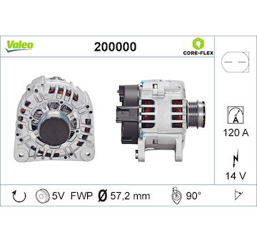 generátor VALEO 200000