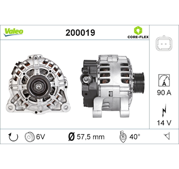 generátor VALEO 200019