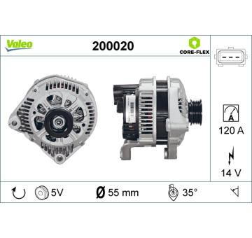 generátor VALEO 200020