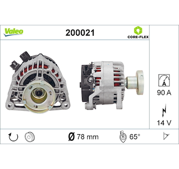 generátor VALEO 200021