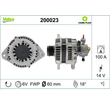 generátor VALEO 200023