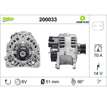 generátor VALEO 200033