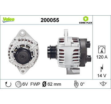 generátor VALEO 200055