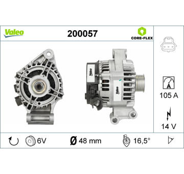 generátor VALEO 200057