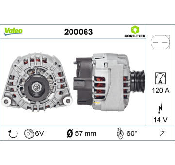 generátor VALEO 200063