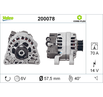 generátor VALEO 200078