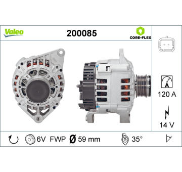 generátor VALEO 200085