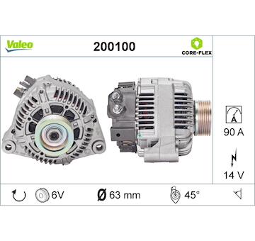 generátor VALEO 200100