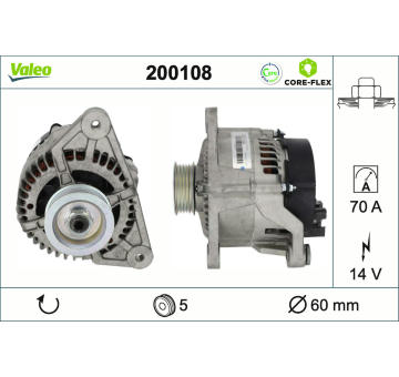 generátor VALEO 200108