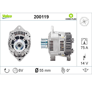 generátor VALEO 200119