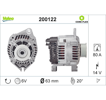 generátor VALEO 200122