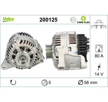 generátor VALEO 200125