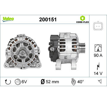 generátor VALEO 200151