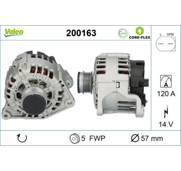 generátor VALEO 200163