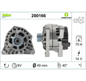 generátor VALEO 200166