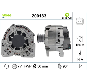 generátor VALEO 200183