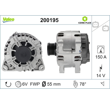 generátor VALEO 200195