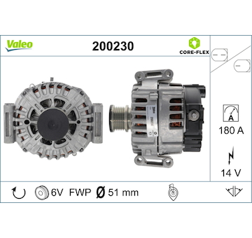 generátor VALEO 200230