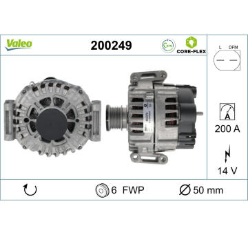 generátor VALEO 200249