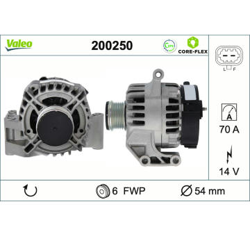 generátor VALEO 200250