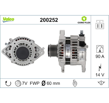 generátor VALEO 200252