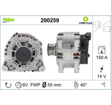 generátor VALEO 200259