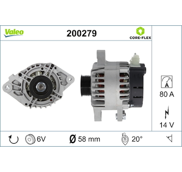 generátor VALEO 200279