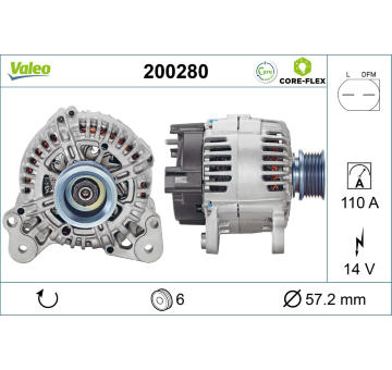 generátor VALEO 200280