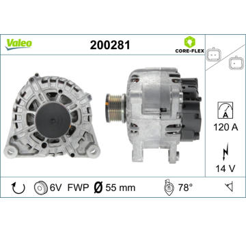 generátor VALEO 200281