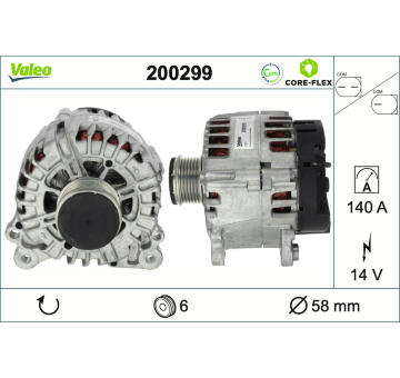 generátor VALEO 200299