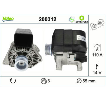 generátor VALEO 200312