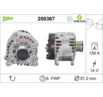 generátor VALEO 200367