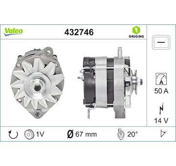 generátor VALEO 432746