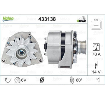 generátor VALEO 433138