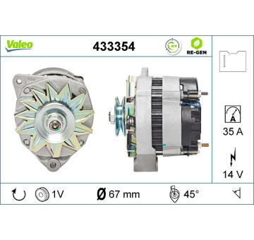 generátor VALEO 433354