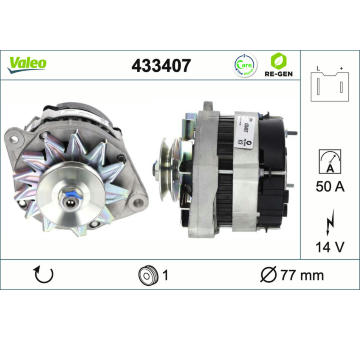 generátor VALEO 433407